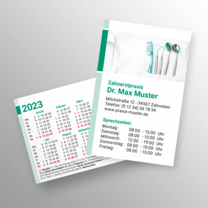 Taschenkalender 2023 grün