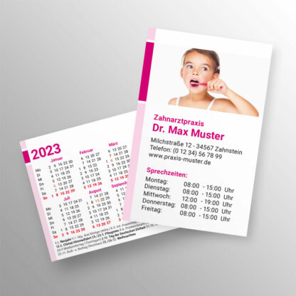 Taschenkalender 2023 magenta