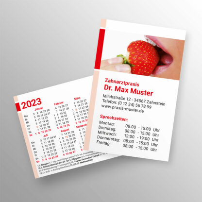 Taschenkalender 2023 rot