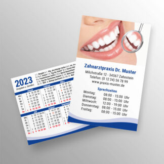Taschenkalender 2023 blau
