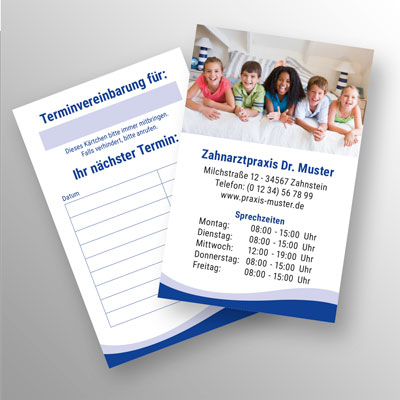 Terminkärtchen Terminkärtchen